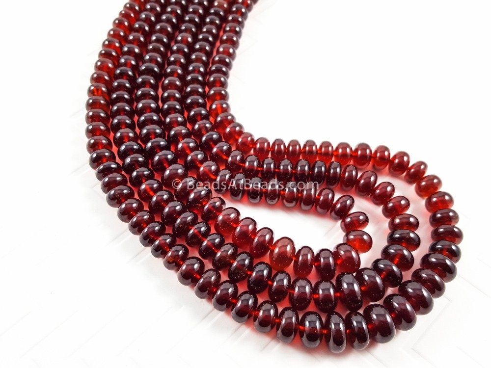 Almandine Red Garnet Bracelet From Mozambique AAA Faceted -  Israel